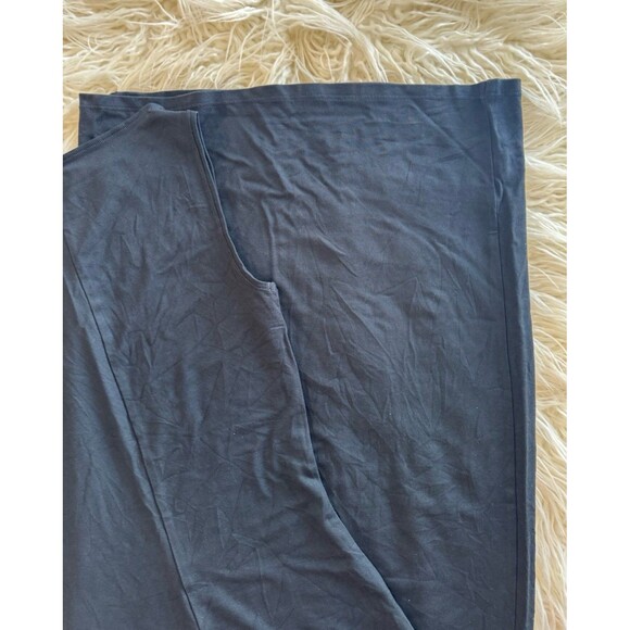 Skims Smooth Layers Long Boat Neck Dress Obsidian Size XS - Picture 8 of 9